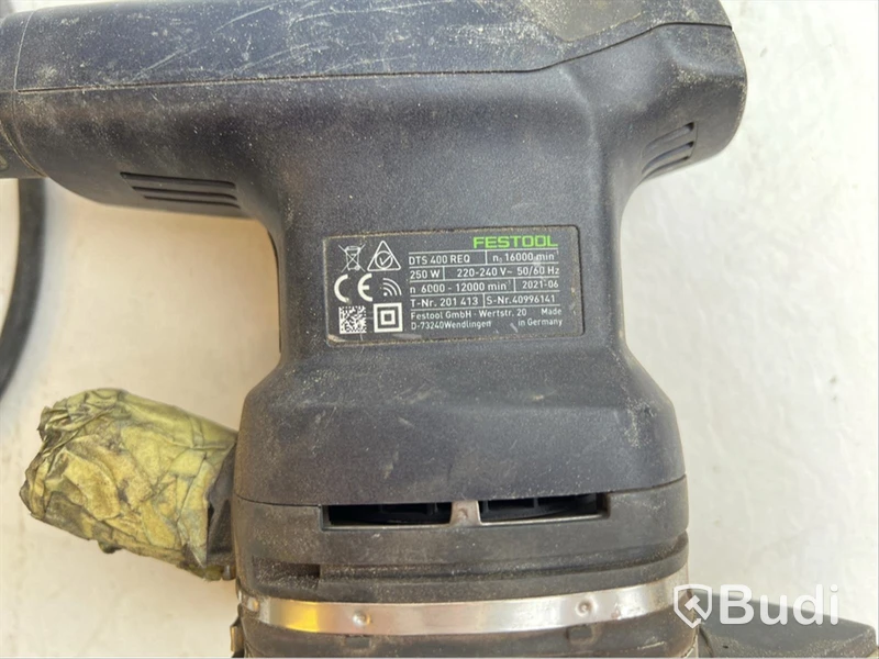 Deltaslipmaskin Festool DTS 400 REQ Serienummer: 40996141