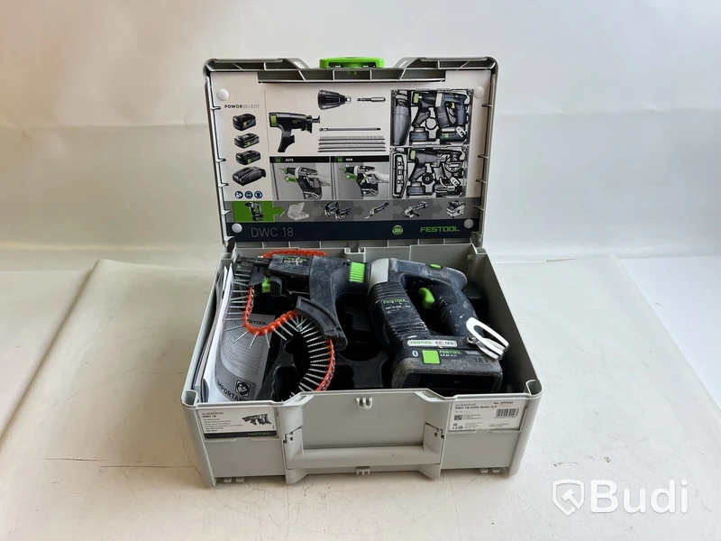 Skruvautomat Festool DWC 18-4500 Serienummer: 40185491