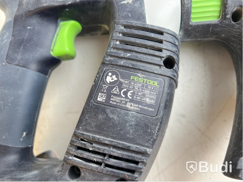 Skruvautomat Festool DWC 18-4500 Serienummer: 40185682