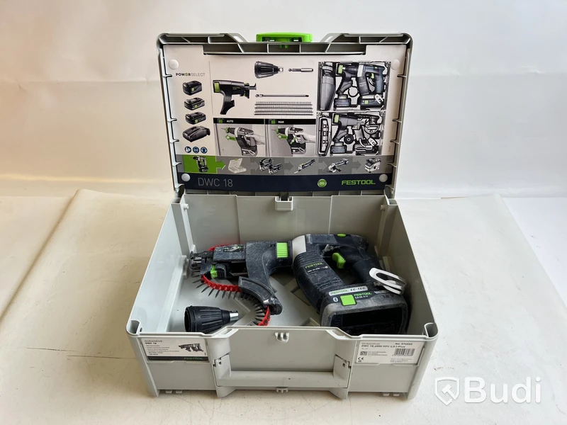 Skruvautomat Festool DWC 18-4500 Serienummer: 40185682