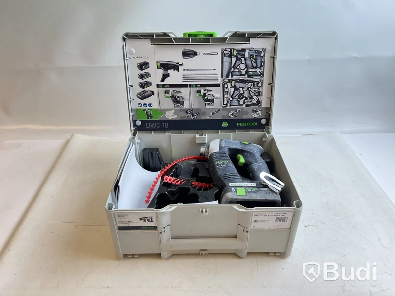 Skruvautomat Festool DWC 18-4500 Serienummer: 40110097