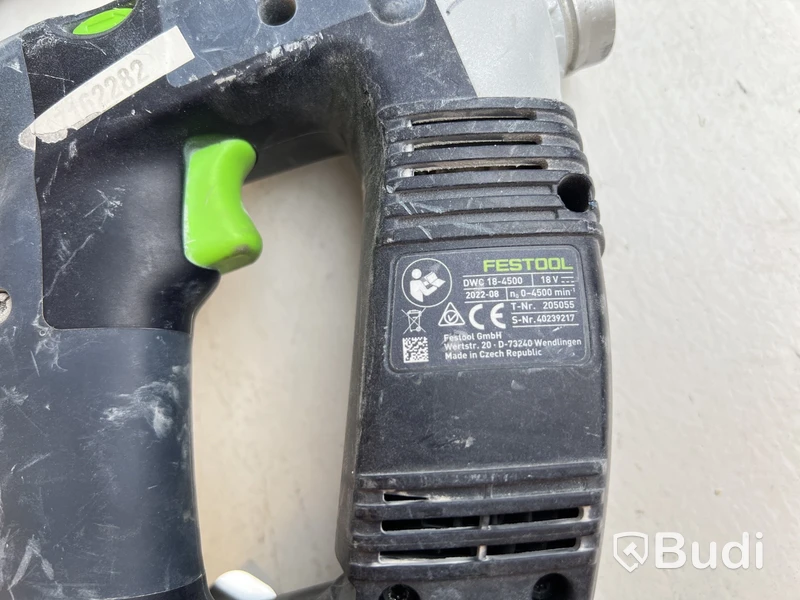 Skruvautomat Festool DWC 18-4500 Serienummer: 40239217