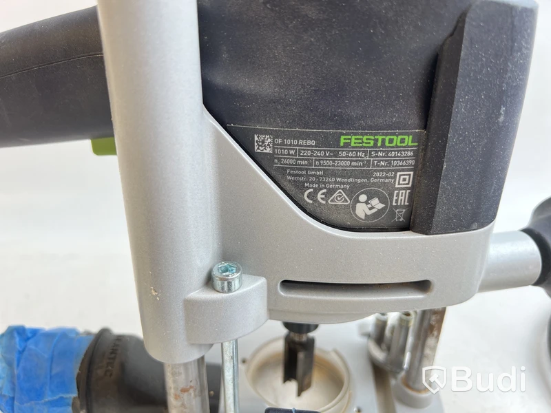 Handöverfräs Festool QF 1010 R Serienummer: 40143286