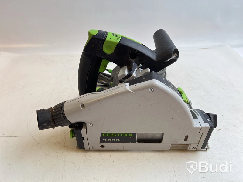 Sänksåg Festool TS 55 Febq med styrskena Serienummer: 41135914