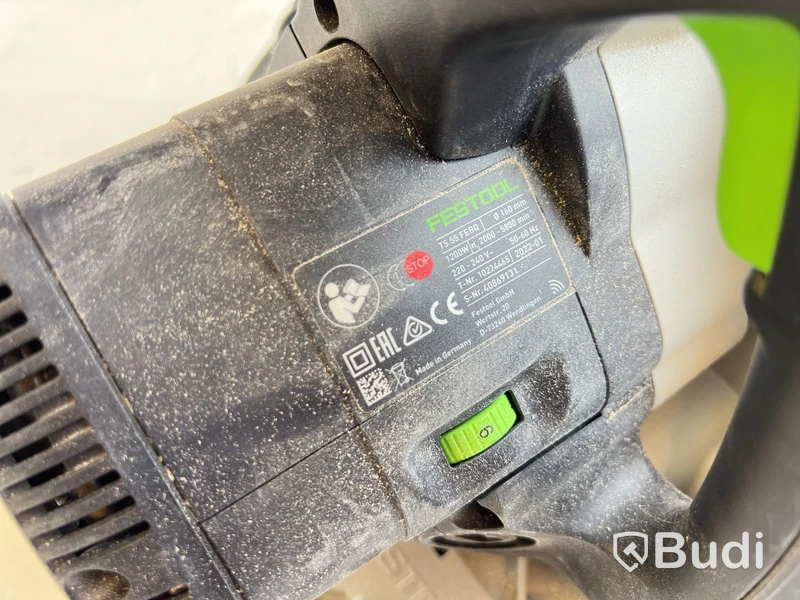 Sänksåg Festool TS 55 Febq Serienummer: 40869131