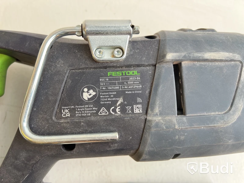 Tigersåg Festool RSC 18 Serienr. 40129648