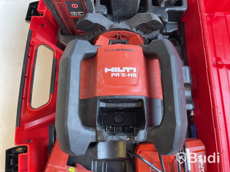 Rotationslaser Hilti, PR 2-HS A12 och vevstativ Hilti, PA 921