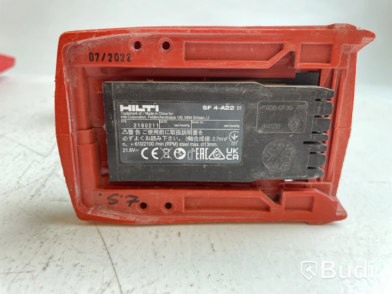 Borrskruvdragare Hilti, SF 4-A22