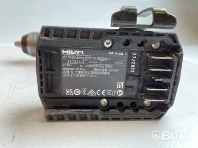 Borrskruvdragare Hilti, SF 4-A22