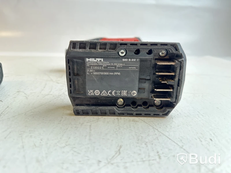 Slagskruvdragare Hilti, SID 6-22