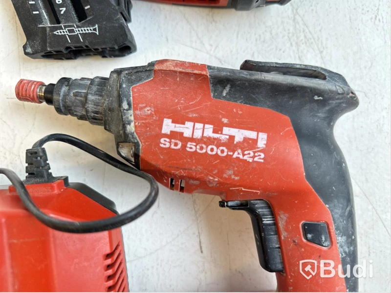Gipsskruvdragare Hilti SD 5000-A22 och skruvmagasin SD-M 2