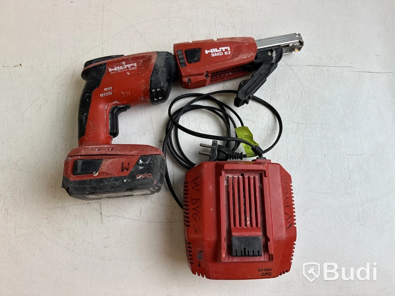 Gipsskruvdragare Hilti SD 5000-A22 och skruvmagasin SMD 57