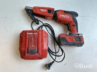 Gipsskruvdragare Hilti SD 5000-A22 och skruvmagasin SMD 57