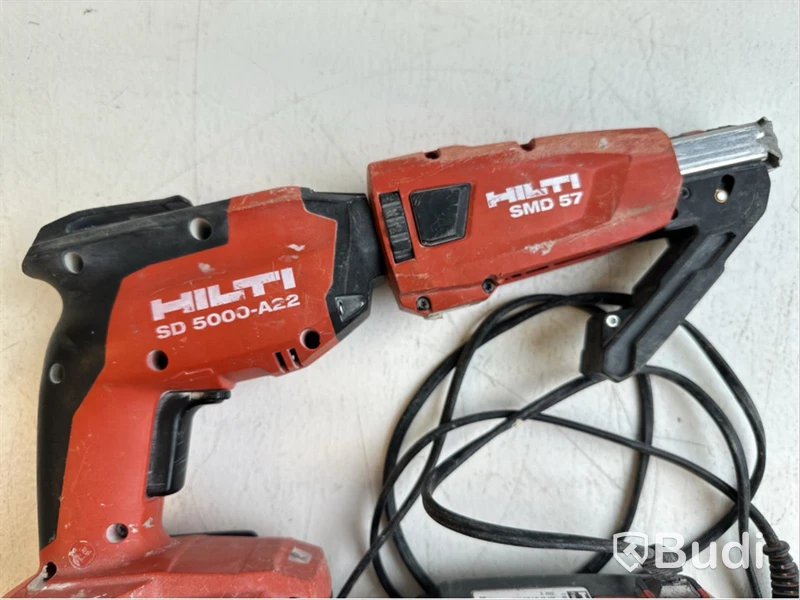Gipsskruvdragare Hilti SD 5000-A22 och skruvmagasin SMD 57