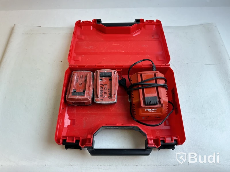 2 st. Batterier B22 4.0 och 1 st laddare C 4/36-90 Hilti