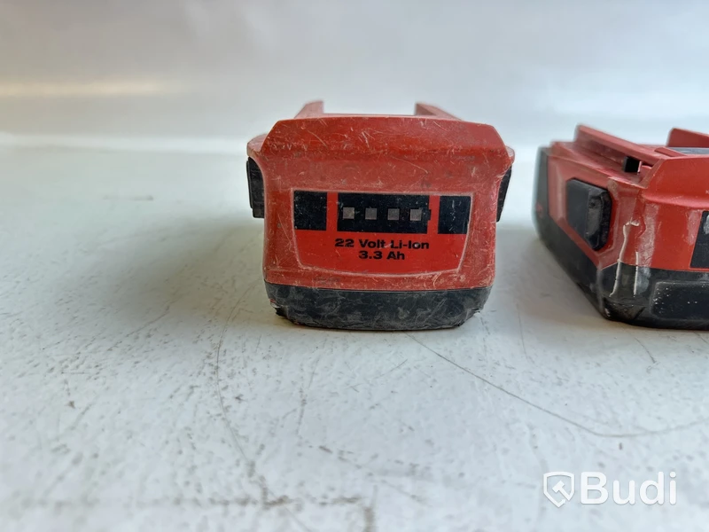 3 st. Batterier Hilti, olika modeller