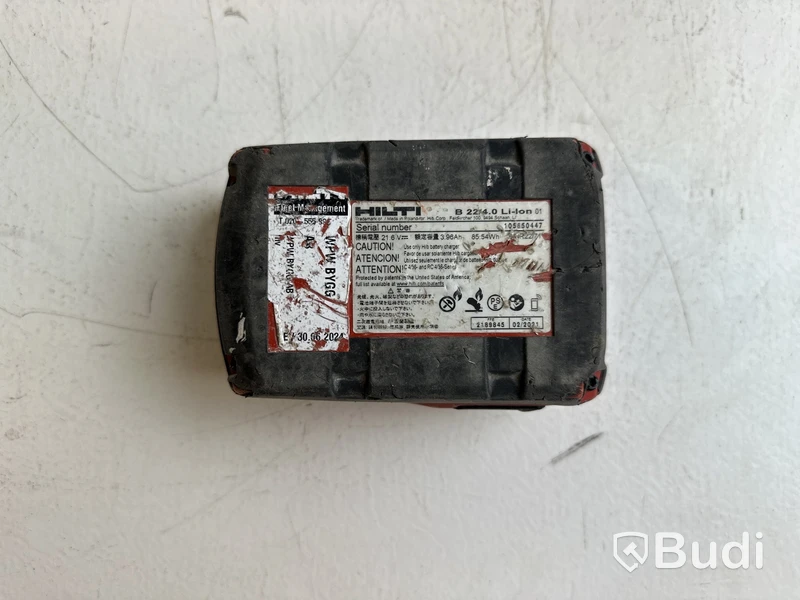 3 st. Batterier Hilti, olika modeller