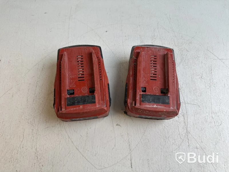 2 st. Batterier Hilti B22 4.0