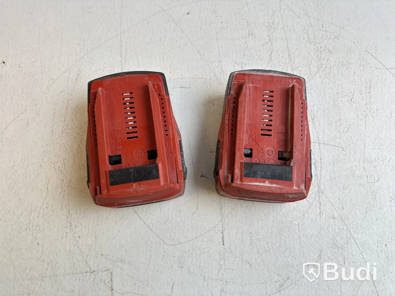 2 st. Batterier Hilti B22 4.0