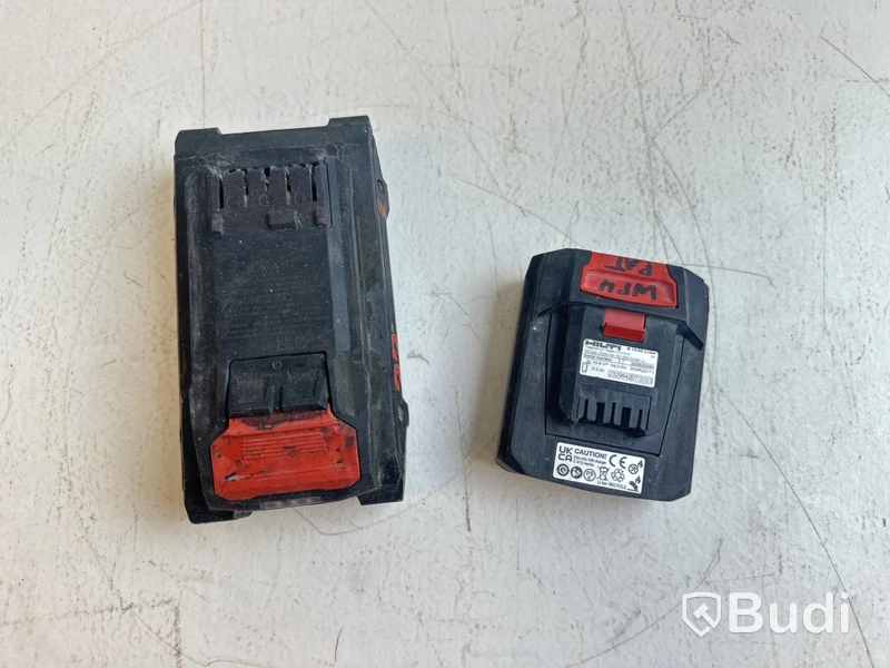 2 st. Batterier Hilti