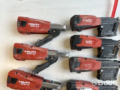 Parti med skruvmagasin, Hilti, olika modeller