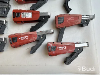 Parti med skruvmagasin, Hilti, olika modeller