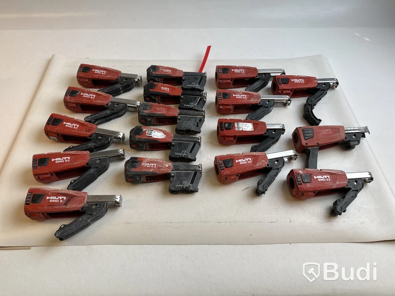 Parti med skruvmagasin, Hilti, olika modeller