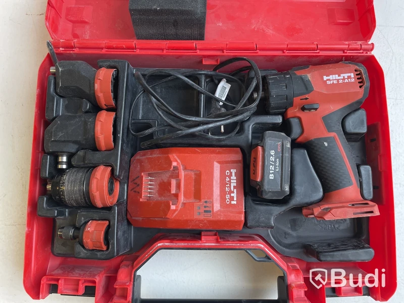 Skruvdragare med utbytbar chuck Hilti, SFE 2-A12