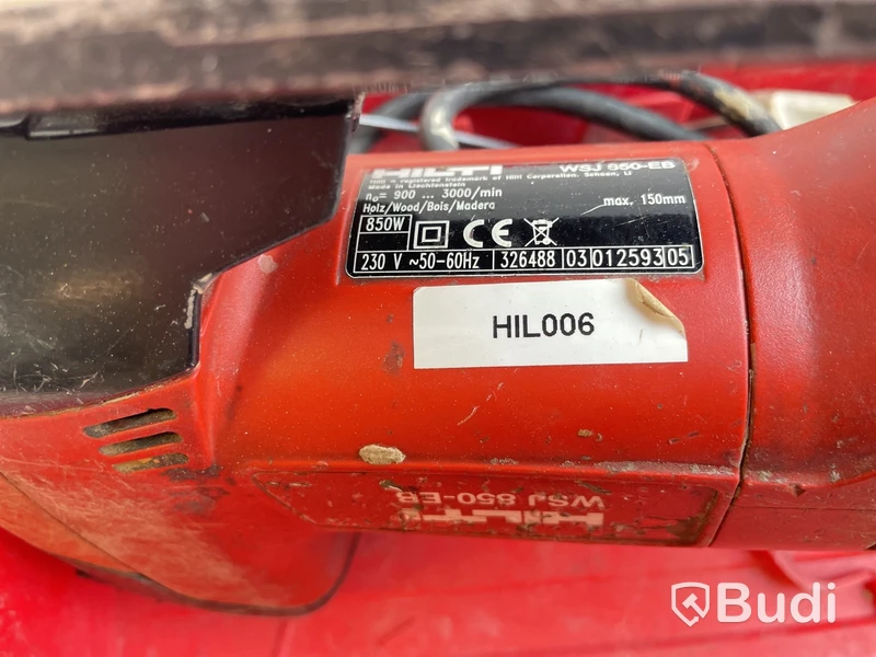 Sticksåg Hilti, WSB 850-EB