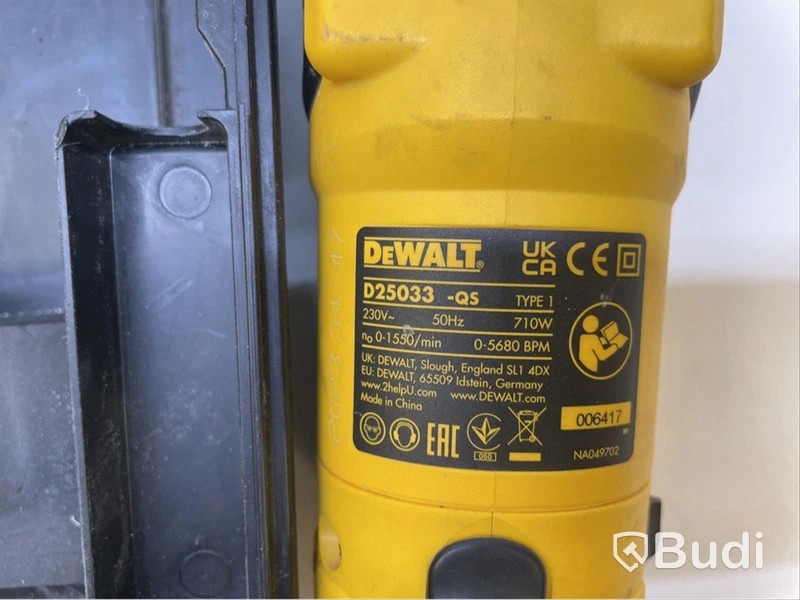 Borrhammare Dewalt, D25033 -QS