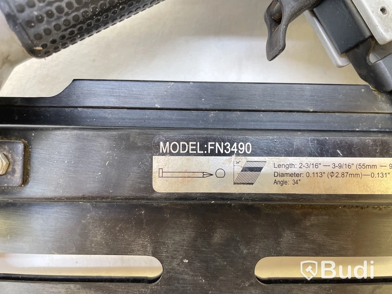 Tryckluftsdriven spikpistol Meec, FN 3490