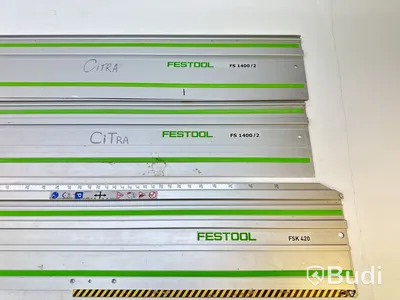 4 st. Styrskenor Festool, olika modeller