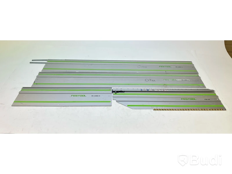 4 st. Styrskenor Festool, olika modeller
