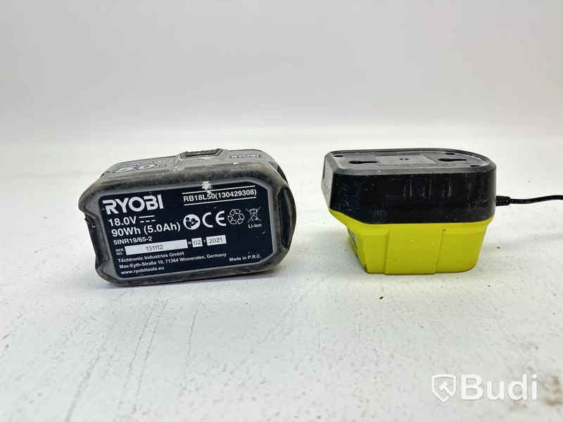 Verktyg Ryobi, Sticksåg, Spikpistol inkl. laddare och batteri.