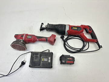 2 st. Verktyg Meectools, tigersås och polermaskin