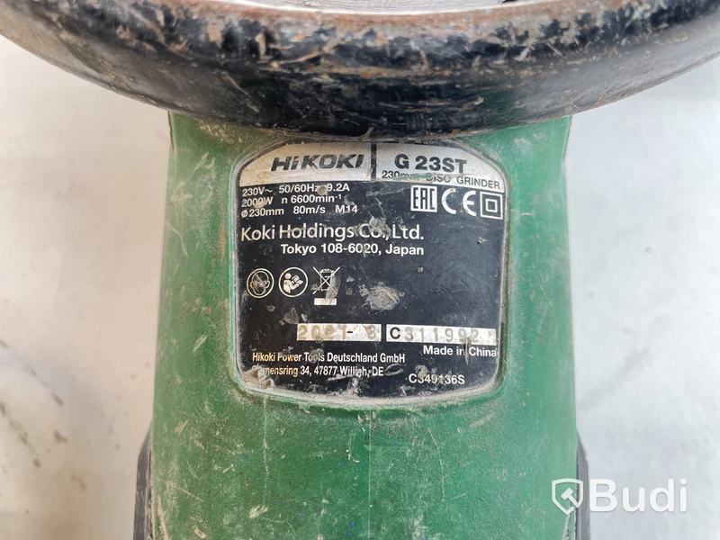 Vinkelslip Hikoki 2000W, G23ST