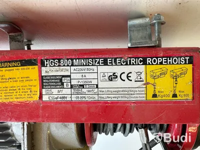 Elektrisk vinsch, HSG 800 minisize