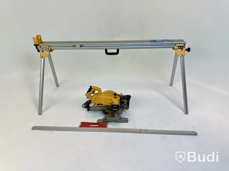 Kap- och gersåg Dewalt, DW777-qs samt vattenpass Hultafors