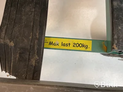 3 st. Skivvagnar, maxlast 200 kg