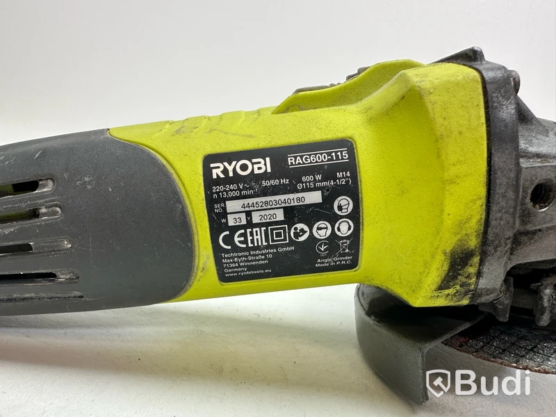 2 st. Vinkelslipar Black and Decker och Ryobi
