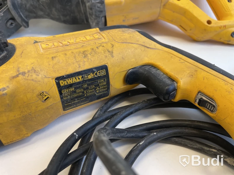 Tigersåg och Borrhammare, Dewalt DW304PK  och D25104