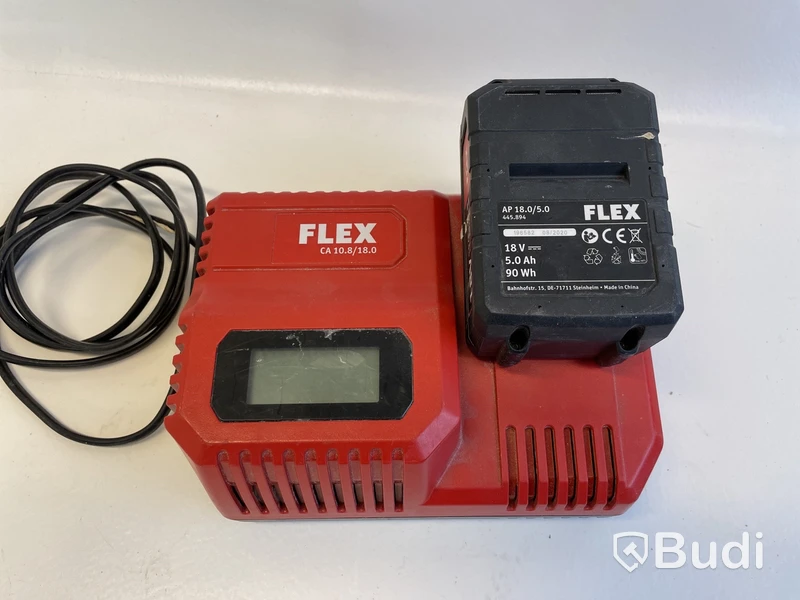 2 st. Laddare och 2 st. Batterier, Flex