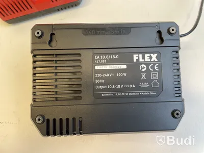 2 st. Laddare och 2 st. Batterier, Flex