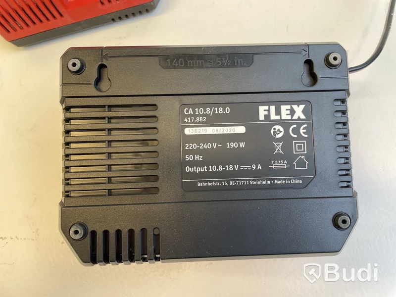 2 st. Laddare och 2 st. Batterier, Flex