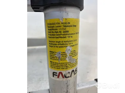 Teleskopstege, Facas, 1-1-7+2