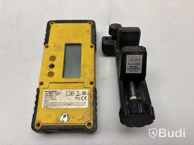Rotationslaser och lasermottagare Leica, samt stativ och laserstång Lyssna