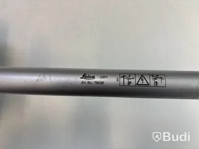 Rotationslaser och lasermottagare Leica, samt stativ och laserstång Lyssna