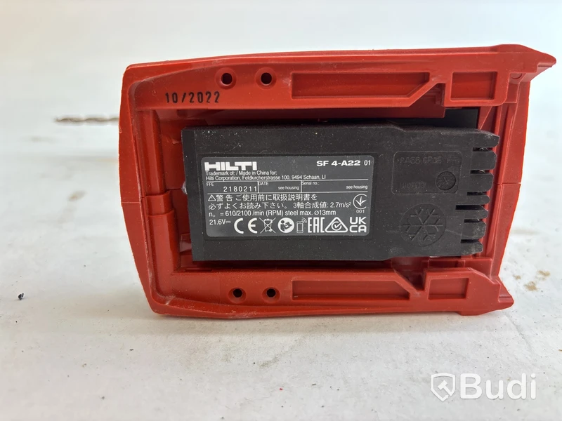 Borrskruvdragare Hilti, SF 4-A22