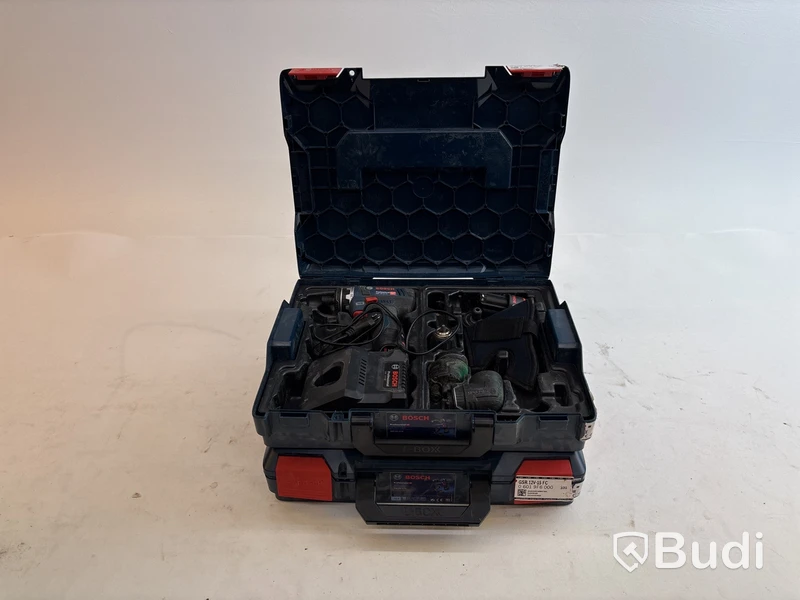 2 st. Borrskruvdragare Bosch, GSR 12V-15 FC