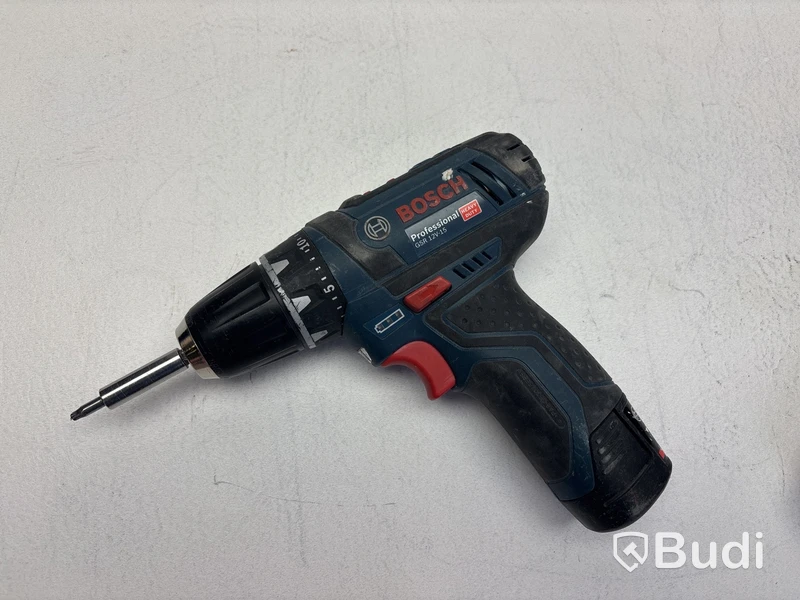 2 st. Borrskruvdragare Bosch, GSR 12V-15 och GSR 12V-15 FC